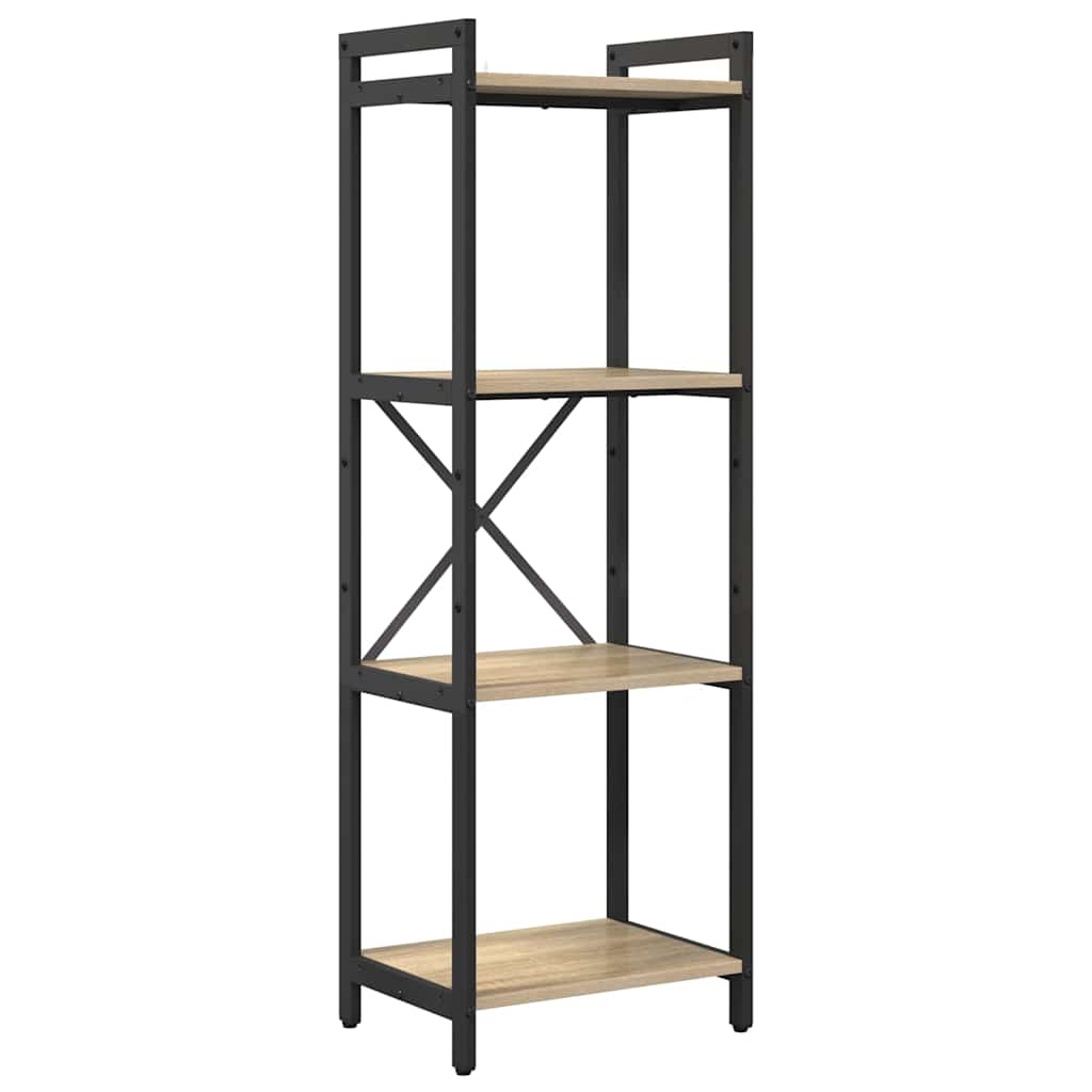Bokhylle Sonoma eik 40 x 30 x 119 cm Konstruert tre