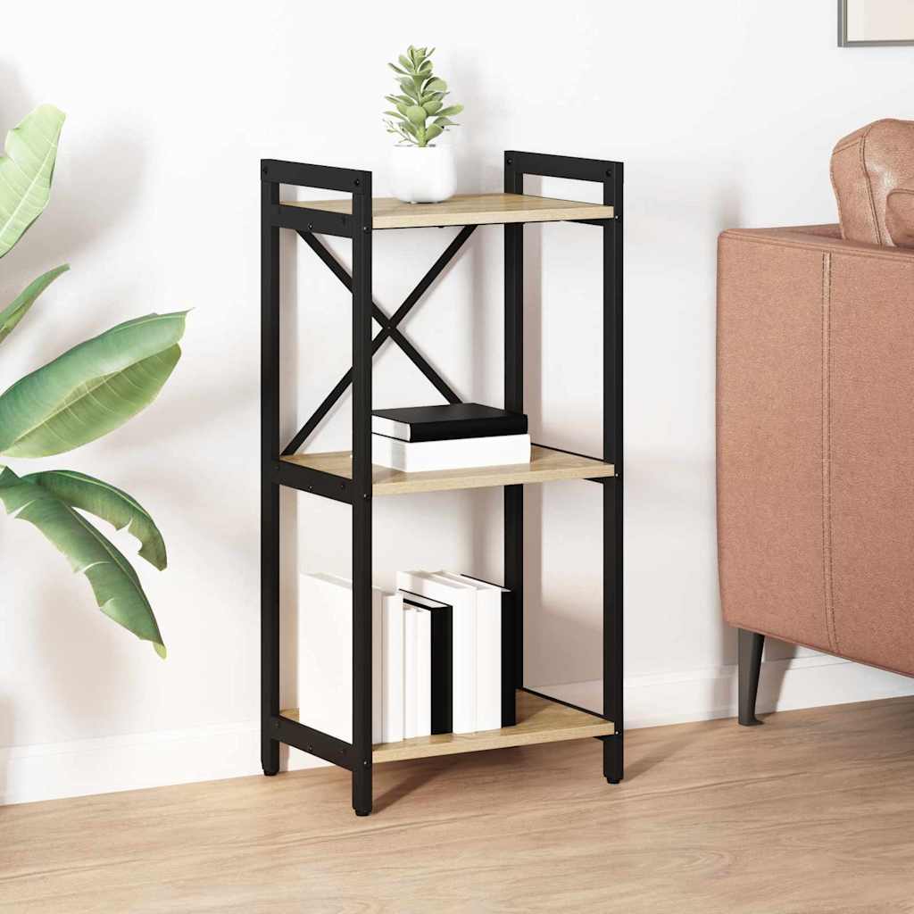 Bokhylle Sonoma eik 40 x 30 x 85 cm Konstruert tre