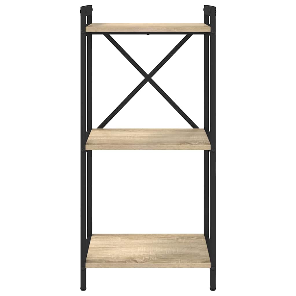 Bokhylle Sonoma eik 40 x 30 x 85 cm Konstruert tre