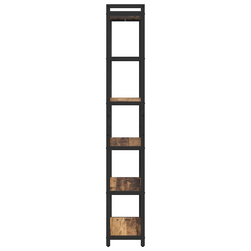 Bokhylle Gammelt tre 60 x 30 x 189,5 cm Konstruert tre