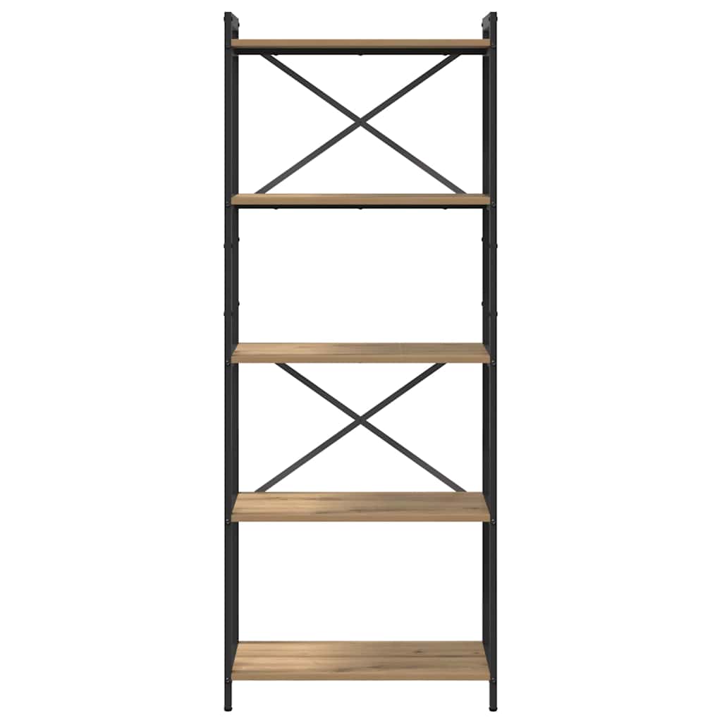 Bokhylle Artisan Eik 60 x 30 x 155 cm Konstruert tre