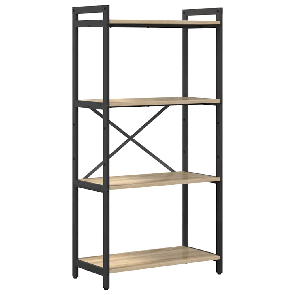 Bokhylle Sonoma eik 60 x 30 x 120 cm Konstruert tre