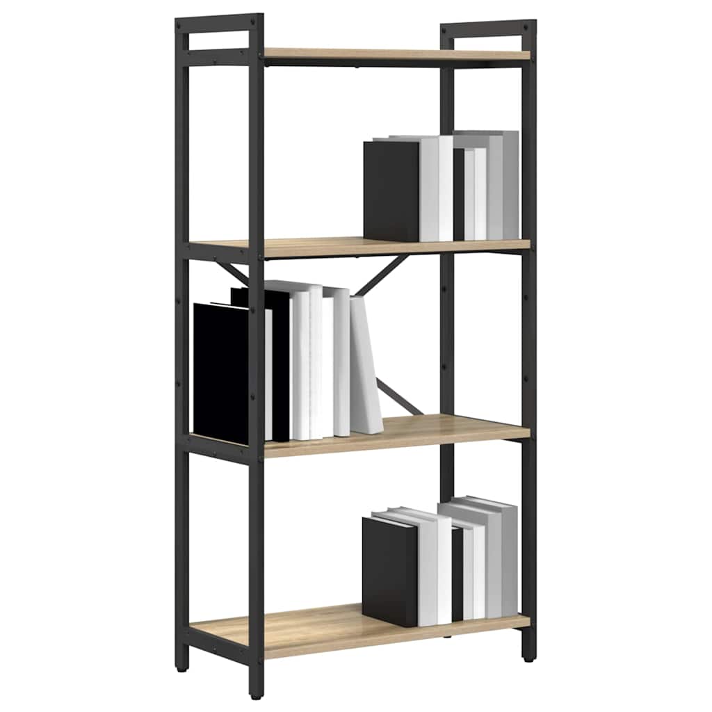 Bokhylle Sonoma eik 60 x 30 x 120 cm Konstruert tre