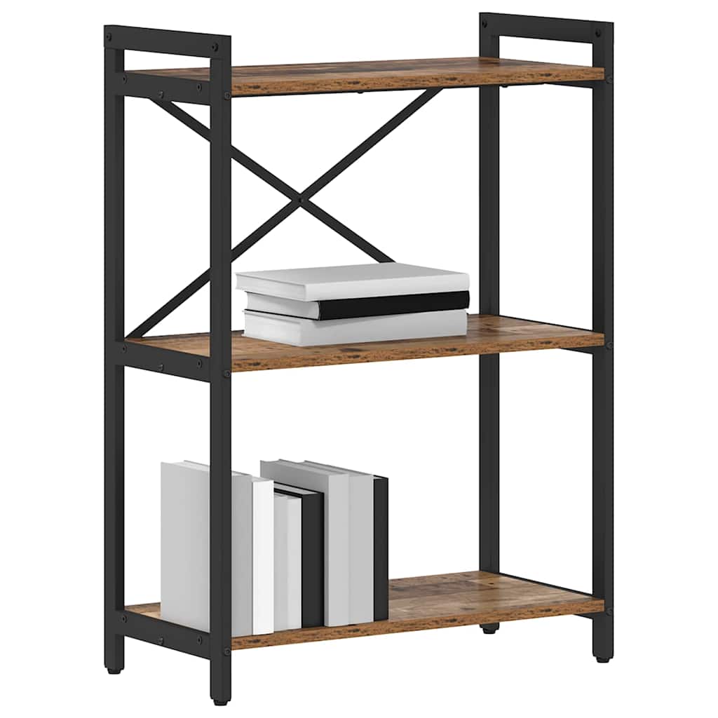 Bokhylle Gammelt tre 60 x 30 x 85 cm Konstruert tre
