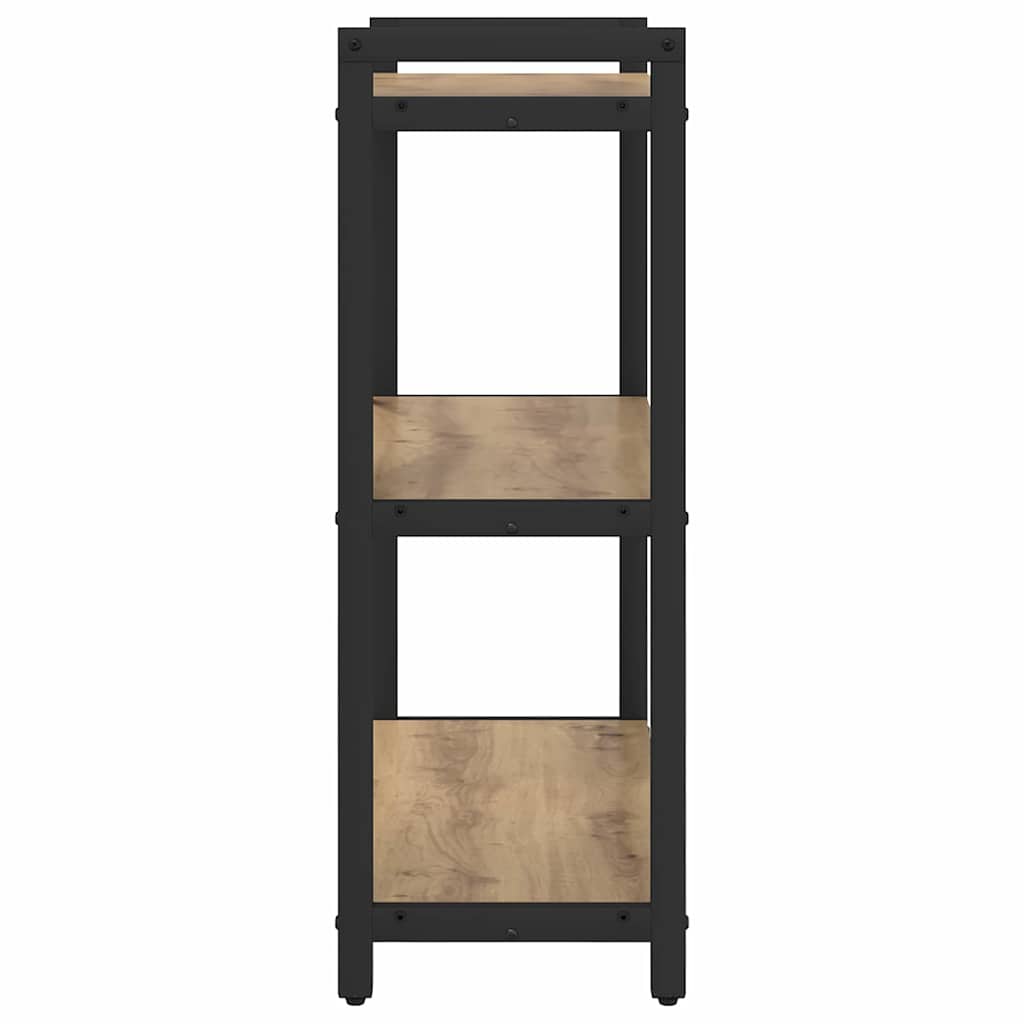 Bokhylle 60 x 30 x 85 cm Konstruert tre Artisan Eik