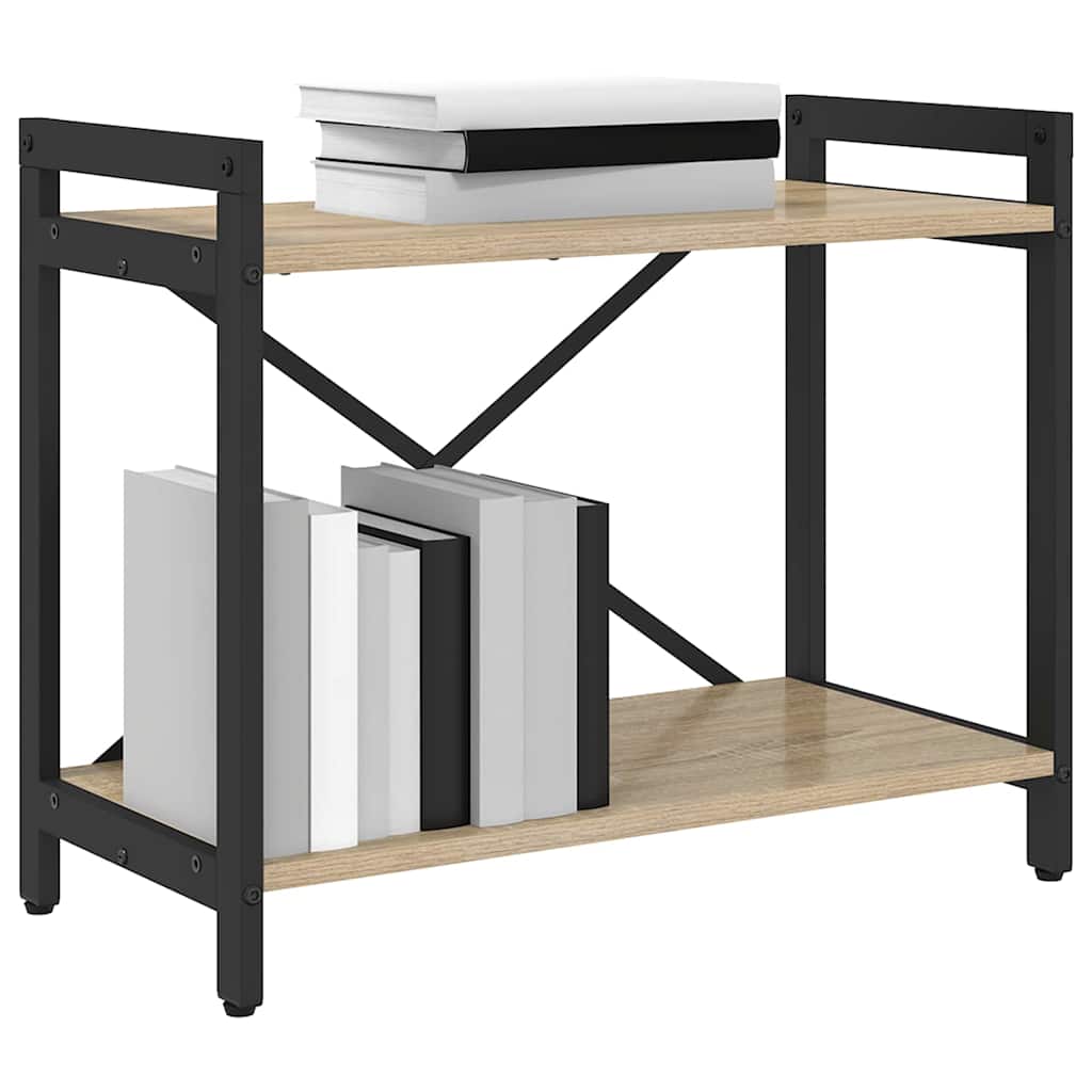 Bokhylle Sonoma eik 60 x 30 x 50 cm Konstruert tre