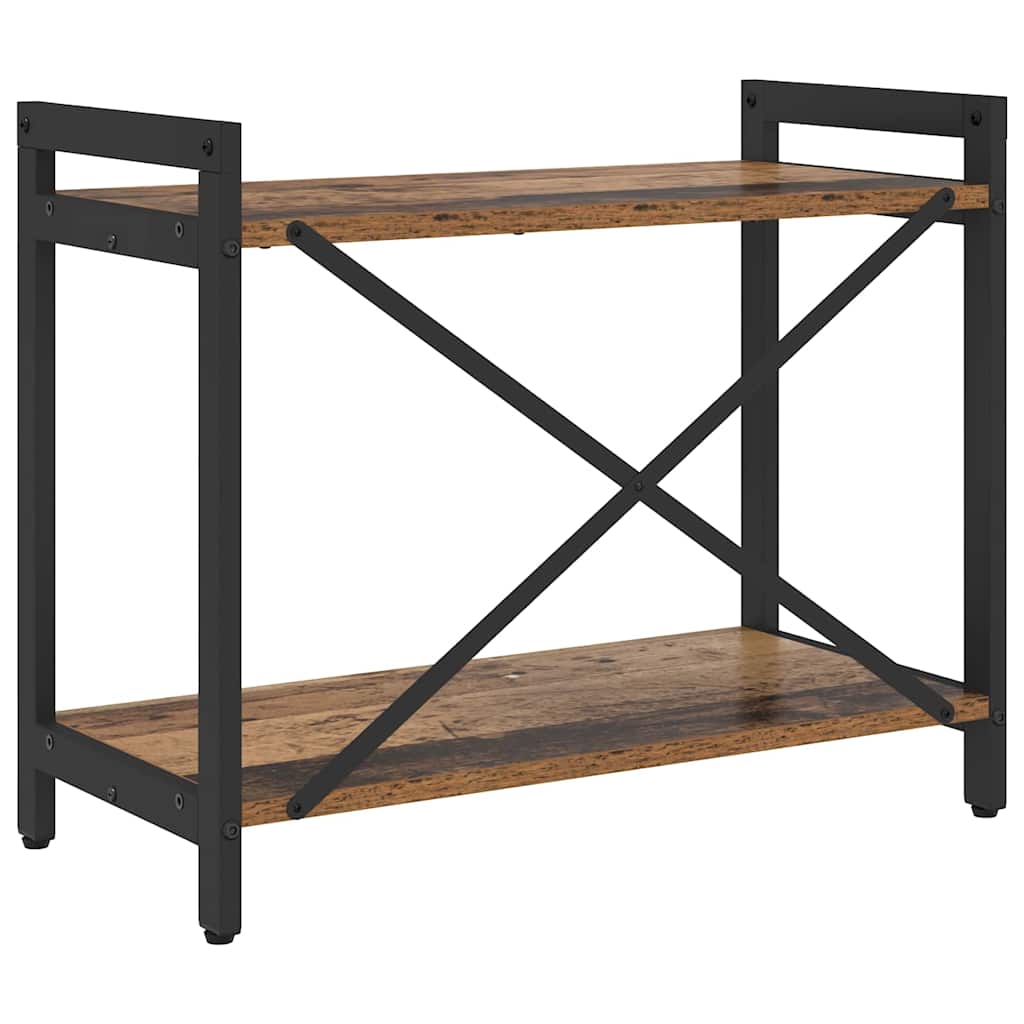 Bokhylle Gammelt tre 60 x 30 x 50 cm Konstruert tre
