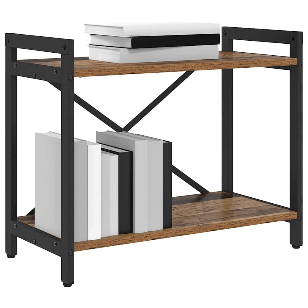 Bokhylle Gammelt tre 60 x 30 x 50 cm Konstruert tre