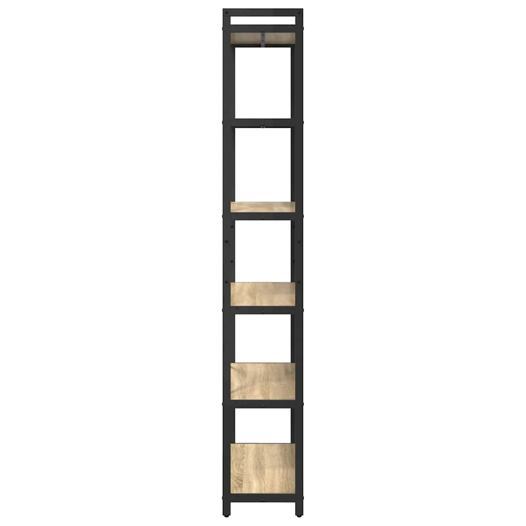 Bokhylle Sonoma eik 80 x 30 x 189,5 cm Konstruert tre