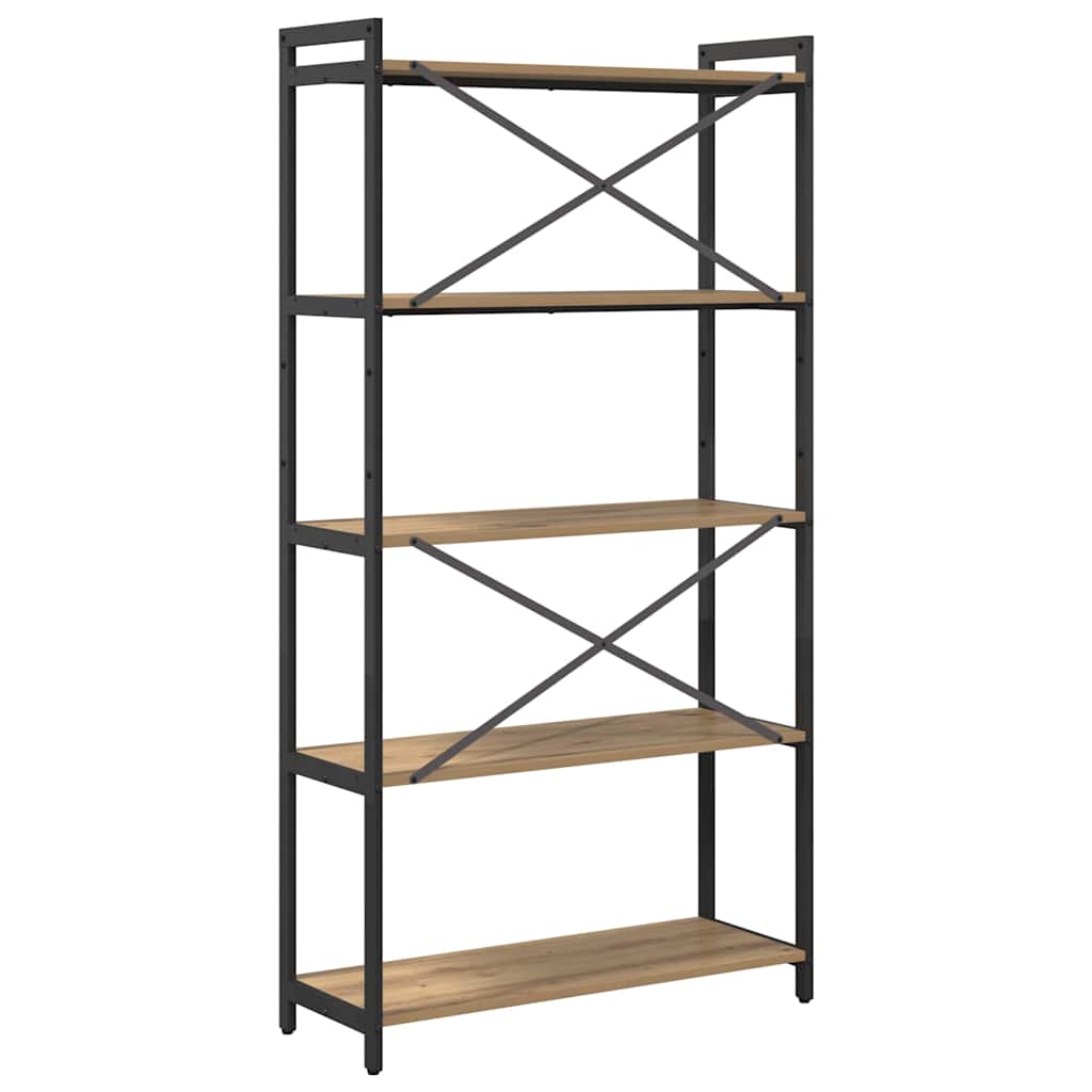 Bokhylle Artisan Eik 80 x 30 x 155 cm Konstruert tre