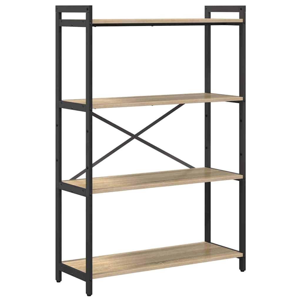 Bokhylle Sonoma eik 80 x 30 x 120 cm Konstruert tre