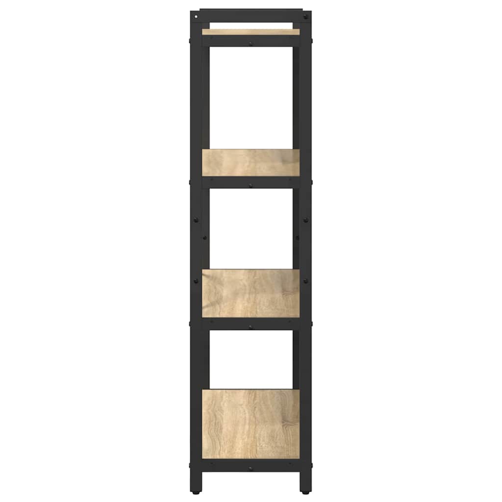 Bokhylle Sonoma eik 80 x 30 x 120 cm Konstruert tre