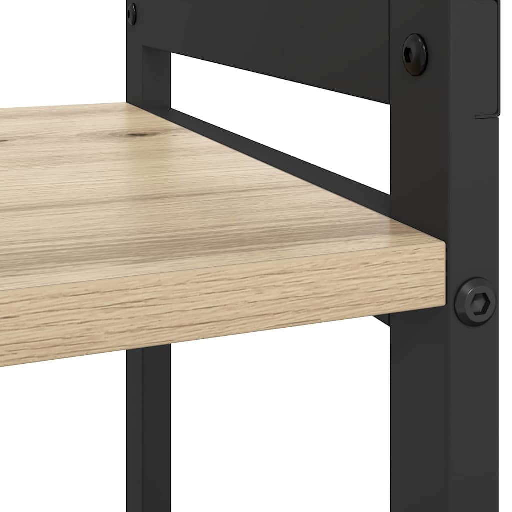 Bokhylle Sonoma eik 80 x 30 x 85 cm Konstruert tre