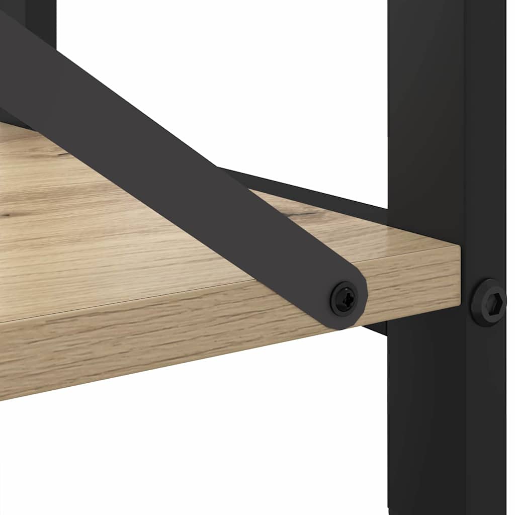Bokhylle Sonoma eik 80 x 30 x 85 cm Konstruert tre
