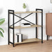 Bokhylle Sonoma eik 80 x 30 x 85 cm Konstruert tre