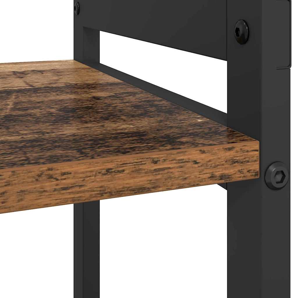 Bokhylle Gammelt tre 80 x 30 x 85 cm Konstruert tre