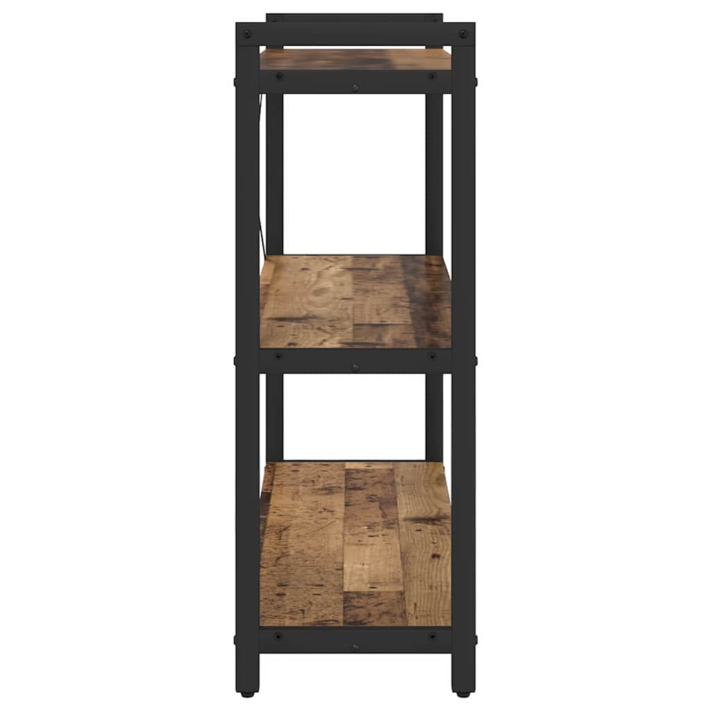 Bokhylle Gammelt tre 80 x 30 x 85 cm Konstruert tre