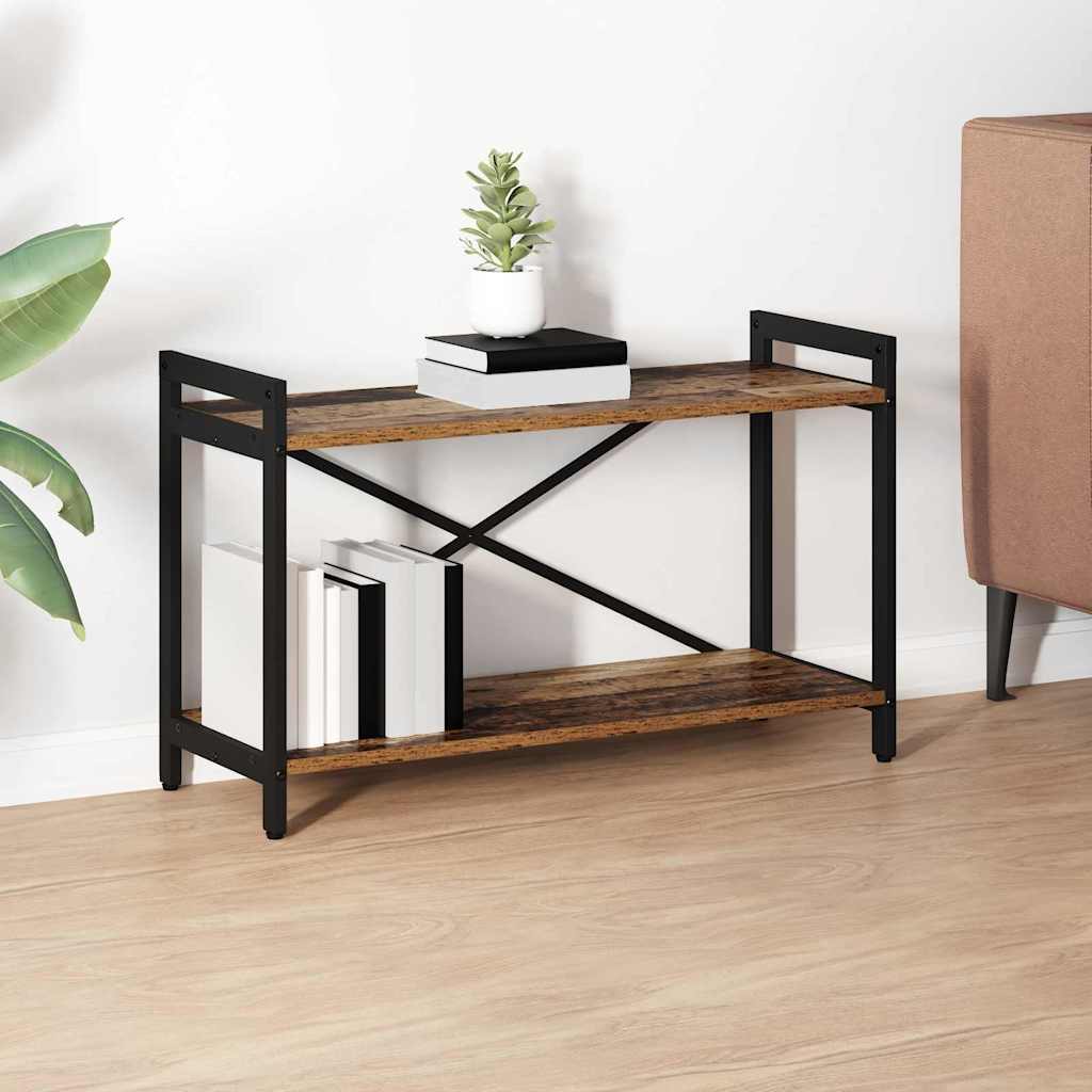 Bokhylle Gammelt tre 80 x 30 x 50 cm Konstruert tre