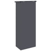 Pakkeinnkast Antrasitt 44.5 x 29 x 110.5 cm Stål