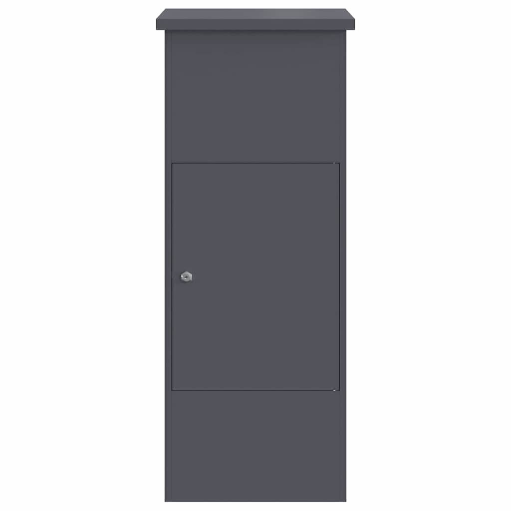 Pakkeinnkast Antrasitt 44.5 x 29 x 110.5 cm Stål