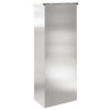 Pakkeinnkast Svart 44.5 x 29 x 110.5 cm Rustfritt stål