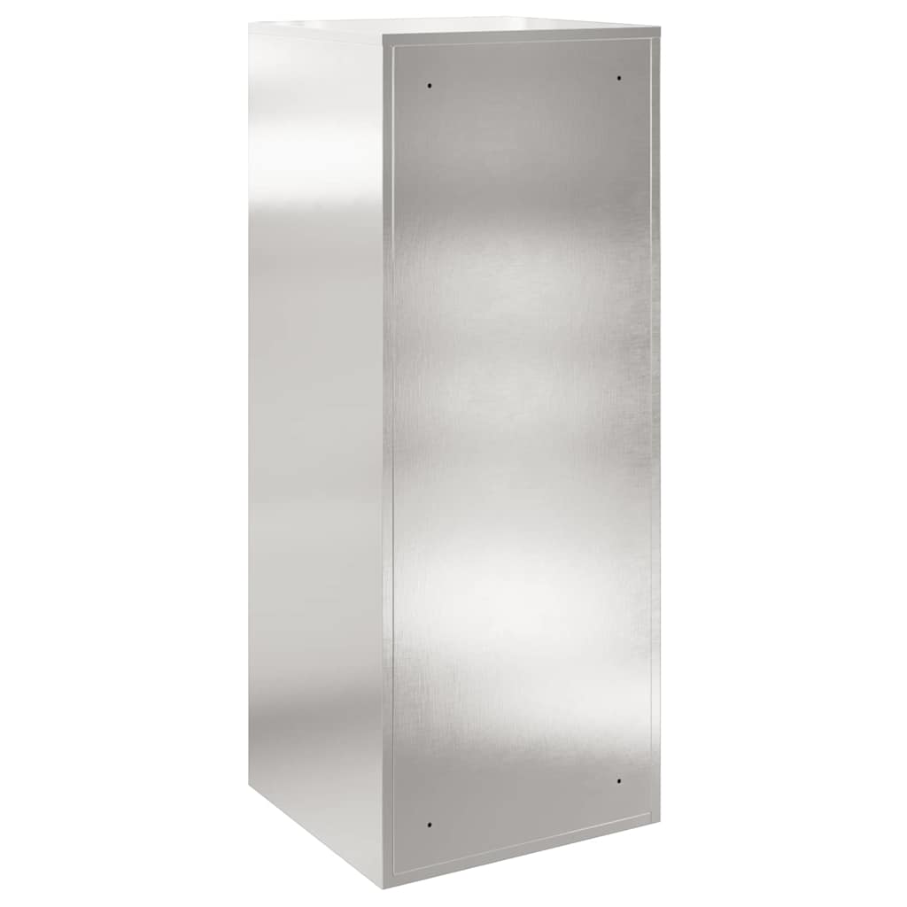 Pakkeinnkast Svart 41 x 38 x 103 cm Rustfritt stål