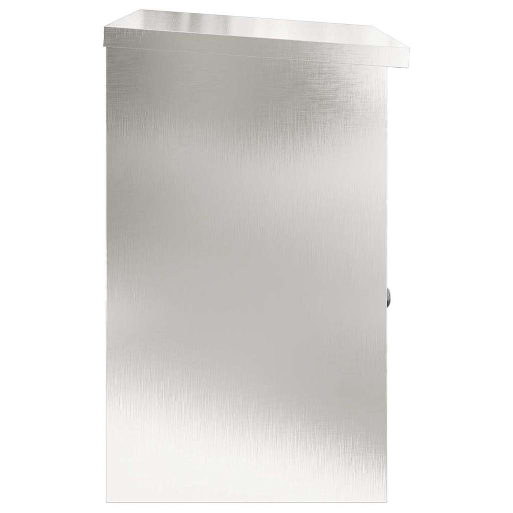 Pakkeinnkast Svart 44 x 35 x 59 cm Rustfritt stål