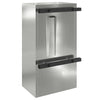 postkasse Svart 30 x 23 x 55 cm Galvanisert stål