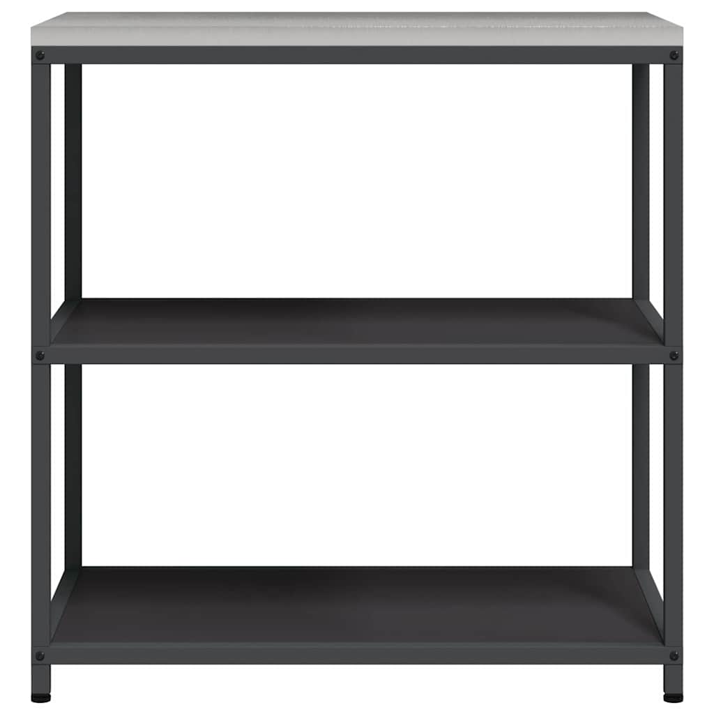 Kjøkkenoppbevaring HATTEM Svart 90 x 50 x 92 cm Stål