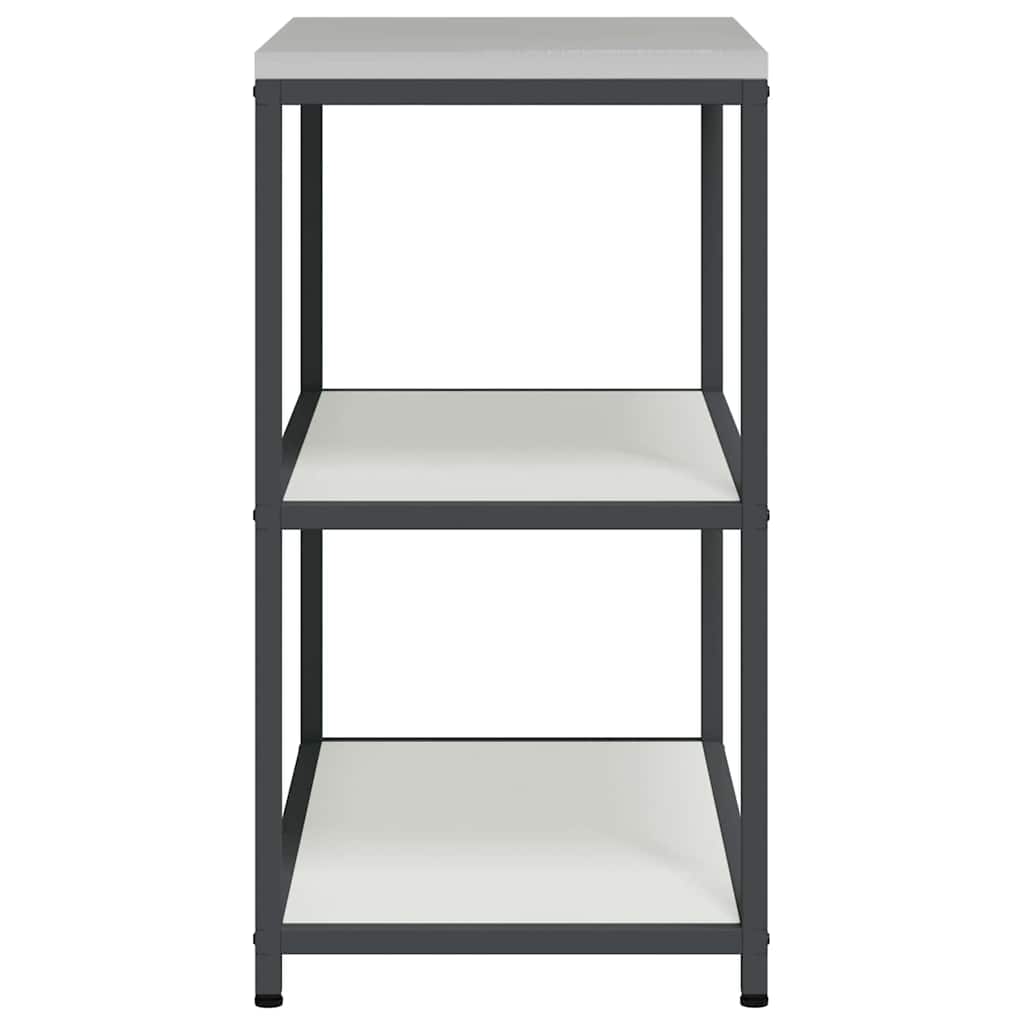 Kjøkkenoppbevaring HATTEM Hvit 90 x 50 x 92 cm Stål