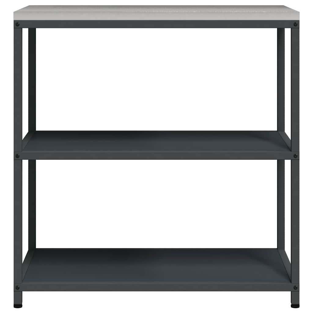 Kjøkkenoppbevaring HATTEM Antrasitt 90 x 50 x 92 cm Stål