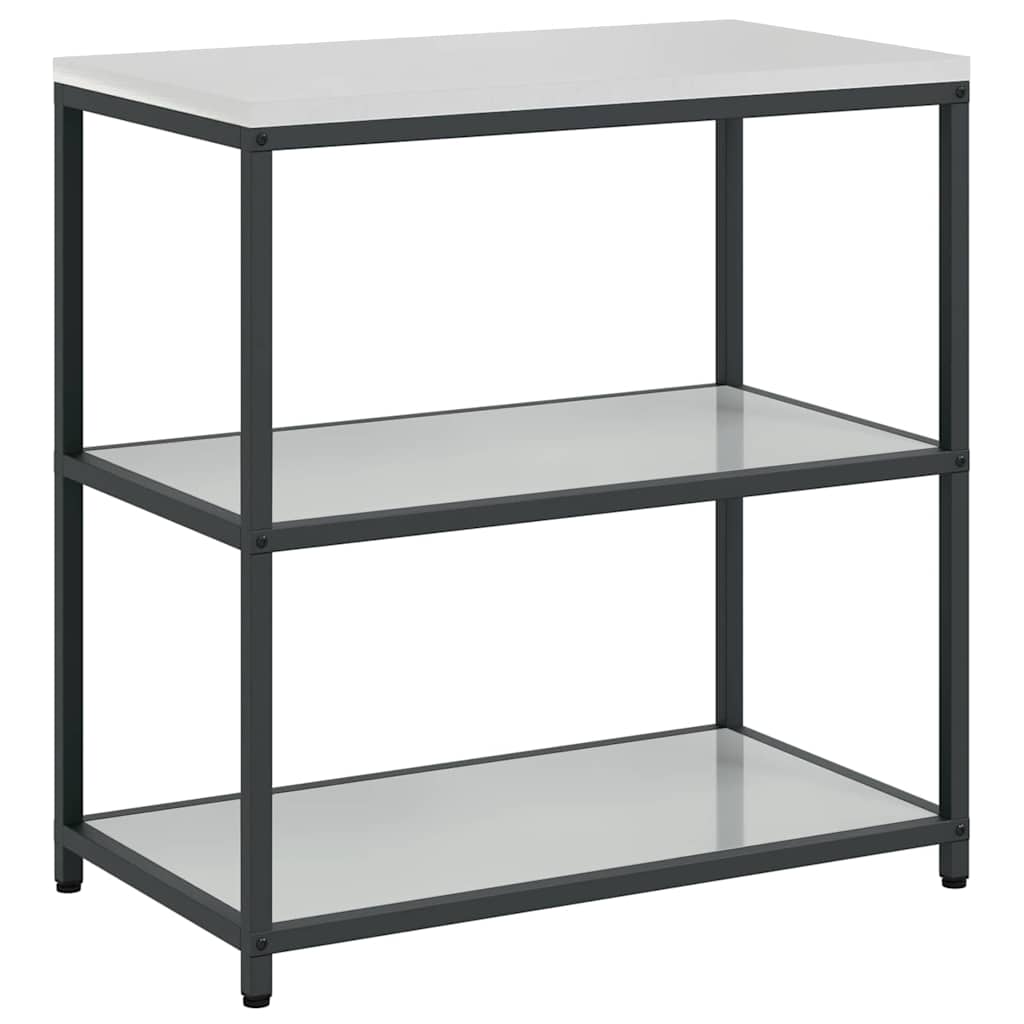 Kjøkkenoppbevaring HATTEM Sølv 90 x 50 x 92 cm Stål