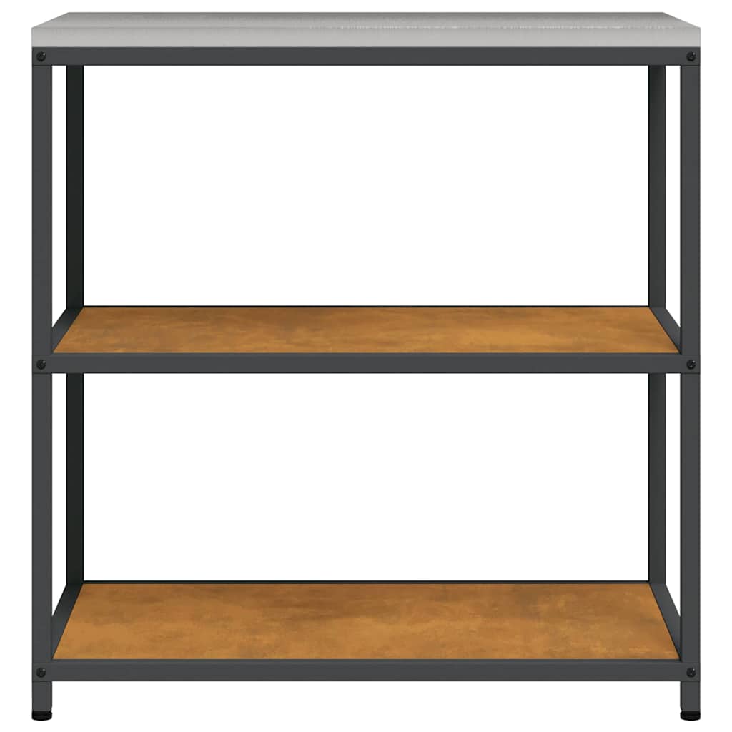 Kjøkkenoppbevaring HATTEM Rusten 90 x 50 x 92 cm Stål