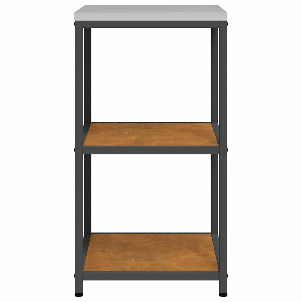 Kjøkkenoppbevaring HATTEM Rusten 60 x 50 x 92 cm Stål