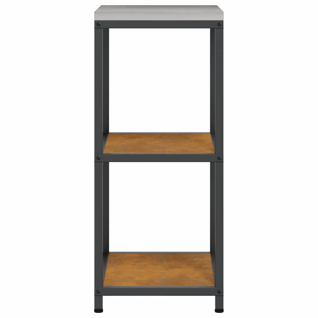 Kjøkkenoppbevaring HATTEM Rusten 40 x 50 x 92 cm Stål