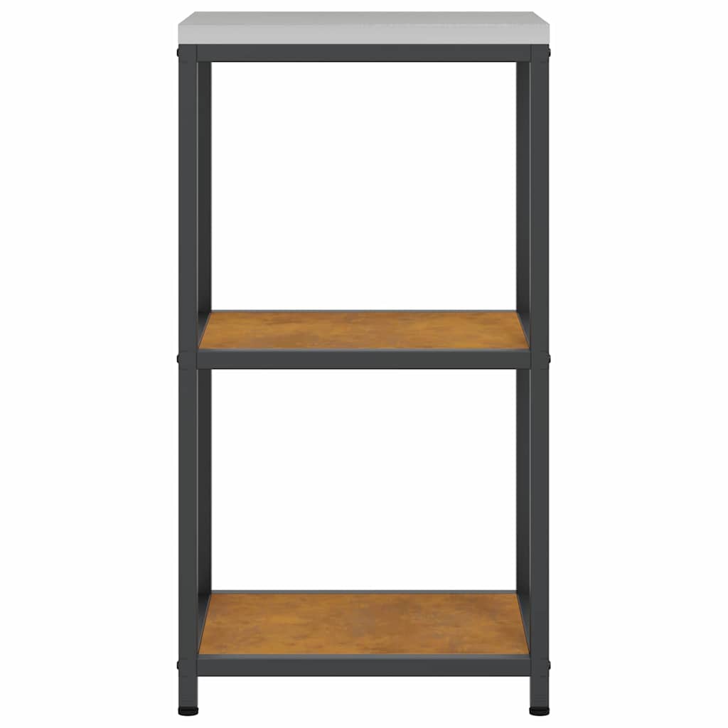 Kjøkkenoppbevaring HATTEM Rusten 40 x 50 x 92 cm Stål