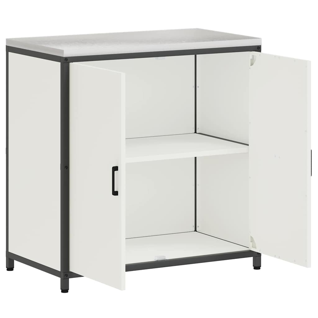 Kjøkkenoppbevaring HATTEM Hvit 90 x 50 x 92 cm Stål