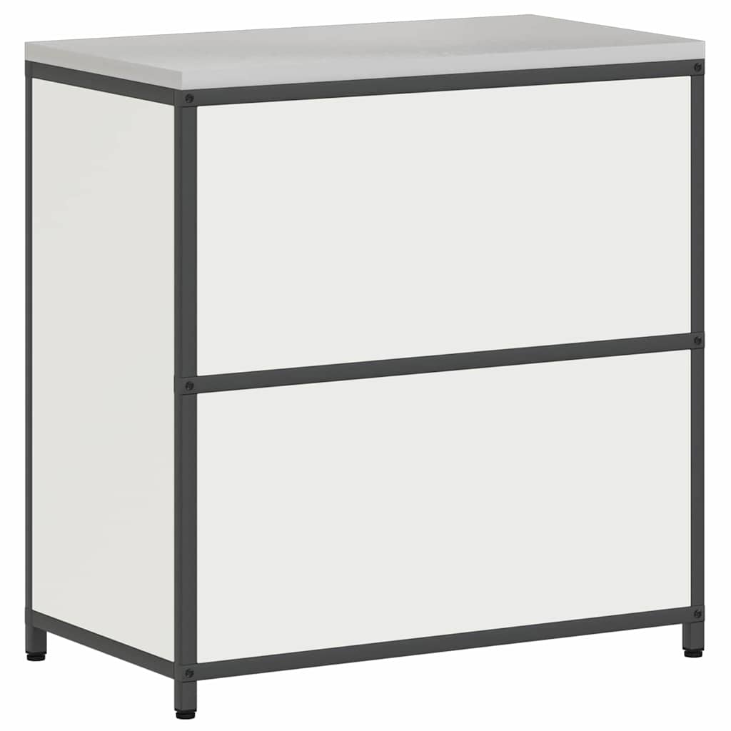 Kjøkkenoppbevaring HATTEM Hvit 90 x 50 x 92 cm Stål