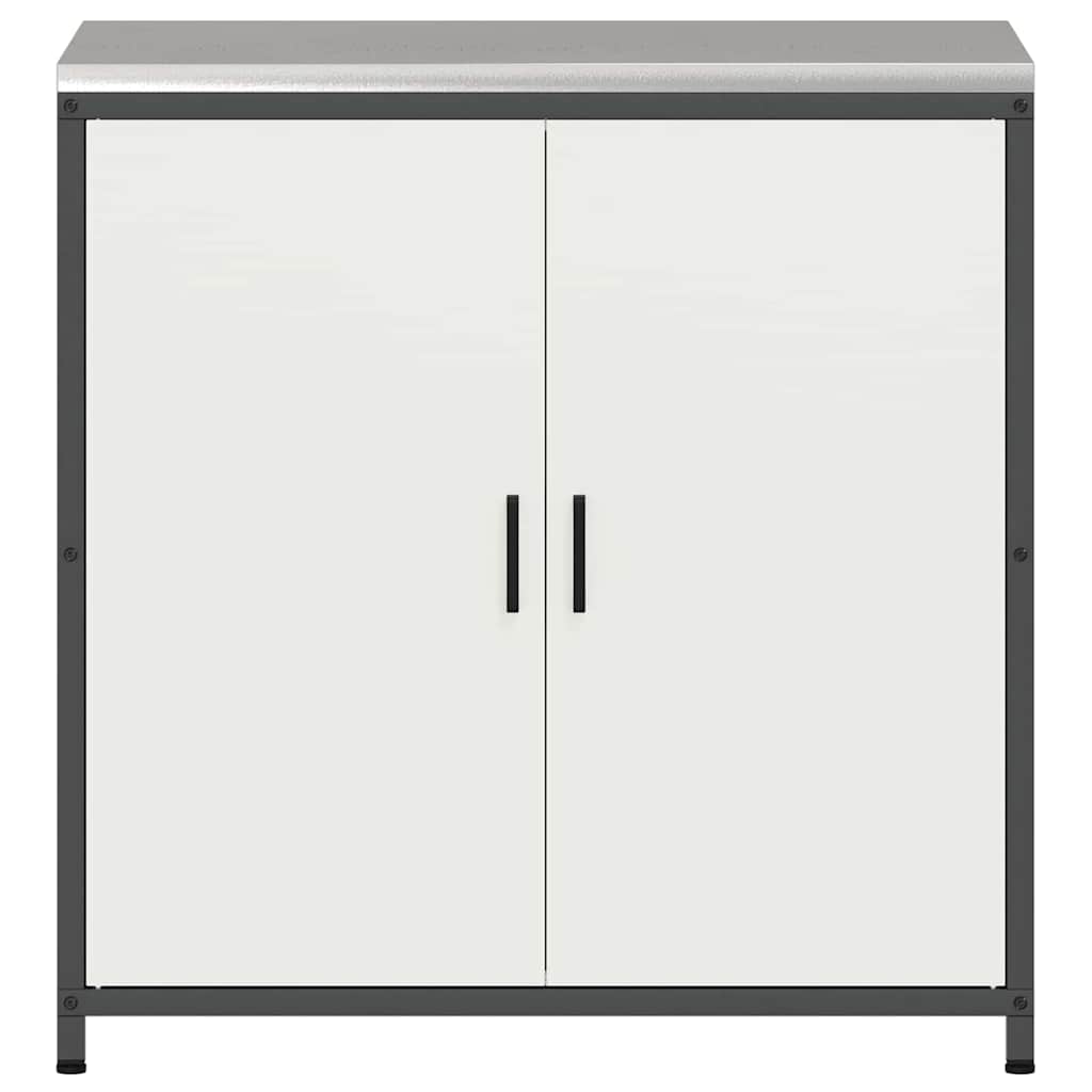 Kjøkkenoppbevaring HATTEM Hvit 90 x 50 x 92 cm Stål