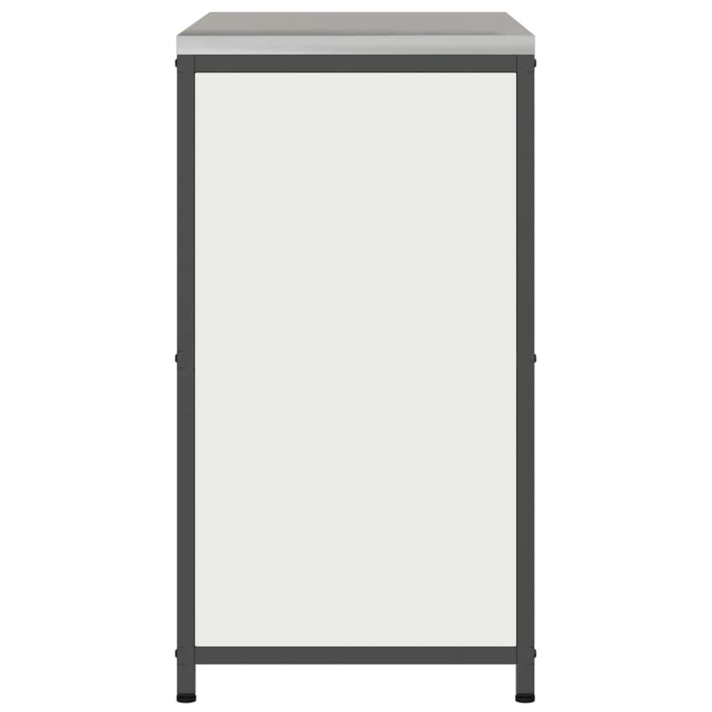 Kjøkkenoppbevaring HATTEM Hvit 90 x 50 x 92 cm Stål