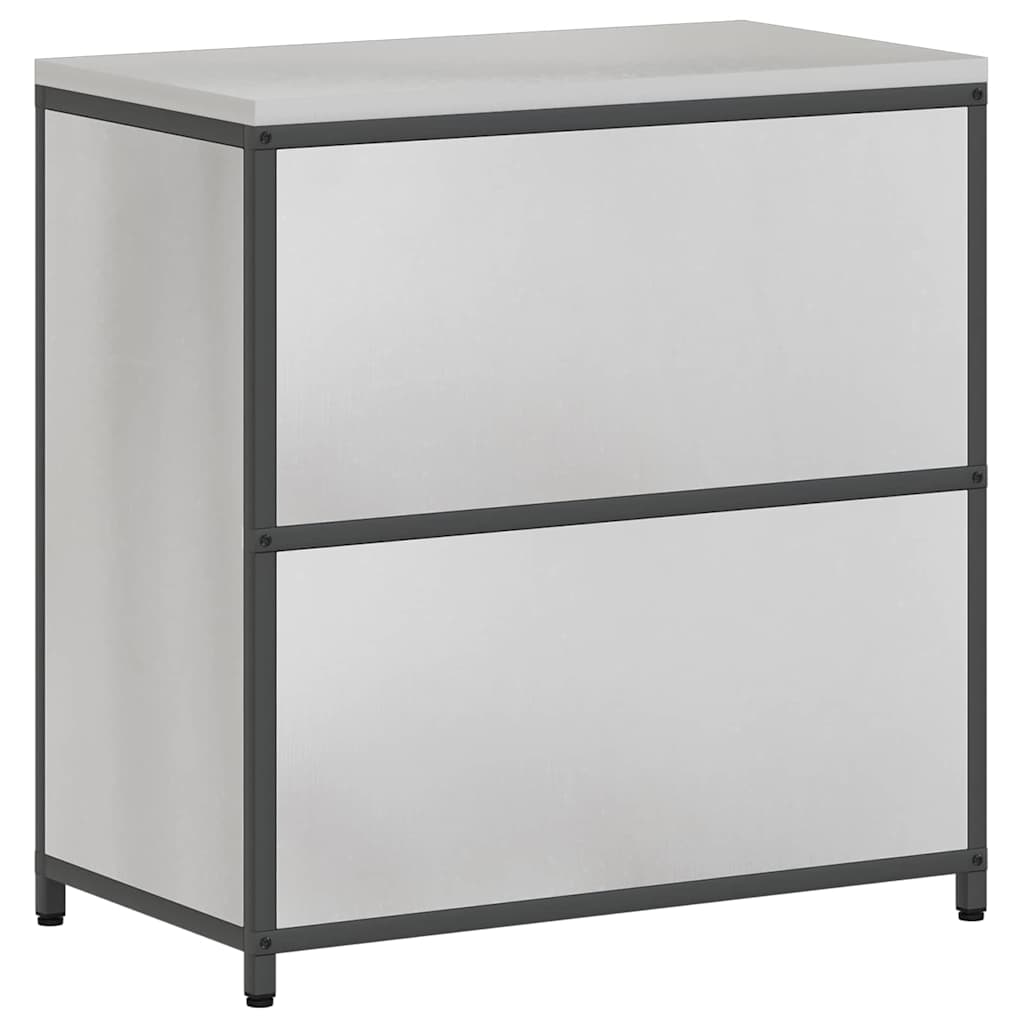 Kjøkkenoppbevaring HATTEM Sølv 90 x 50 x 92 cm Stål