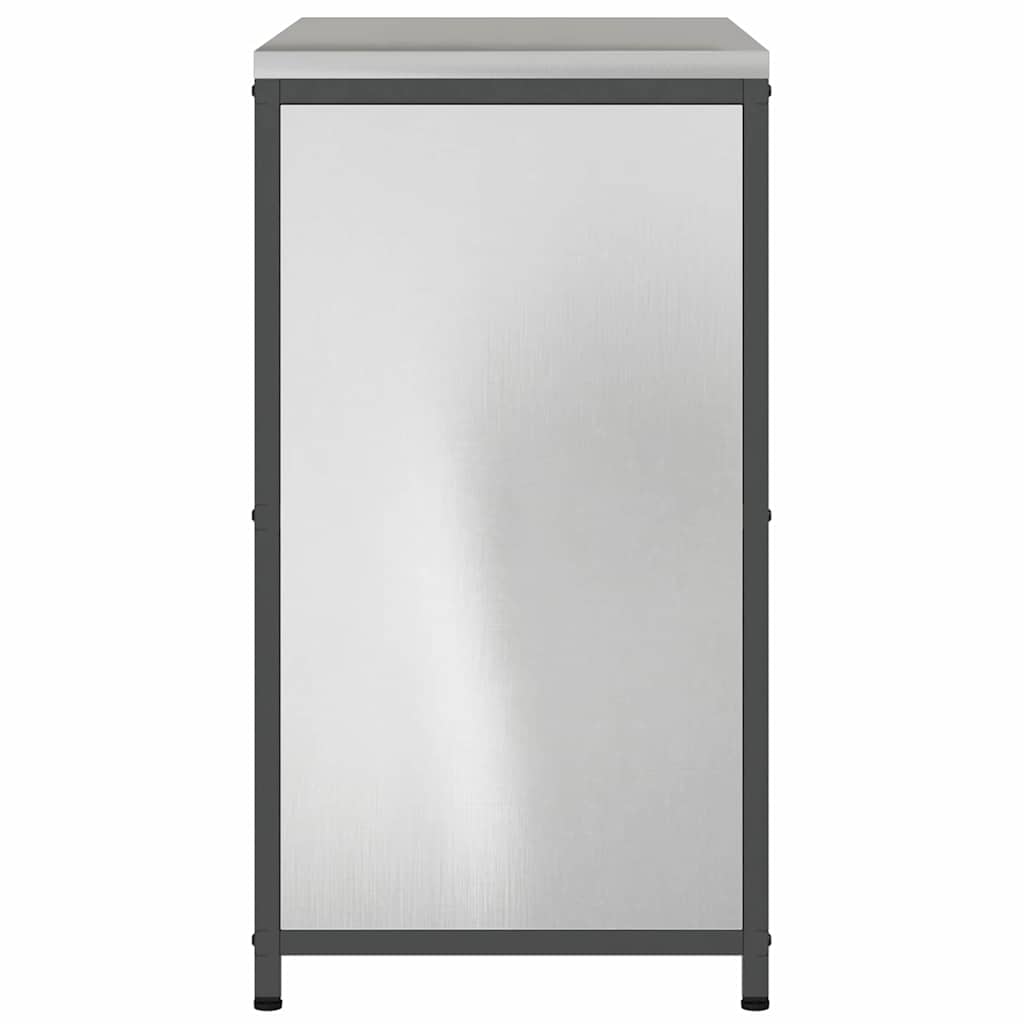 Kjøkkenoppbevaring HATTEM Sølv 90 x 50 x 92 cm Stål