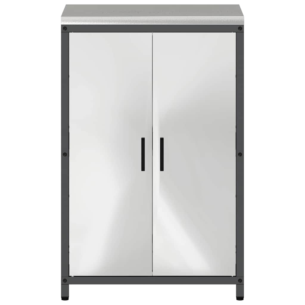 Kjøkkenoppbevaring HATTEM Sølv 60 x 50 x 92 cm Stål