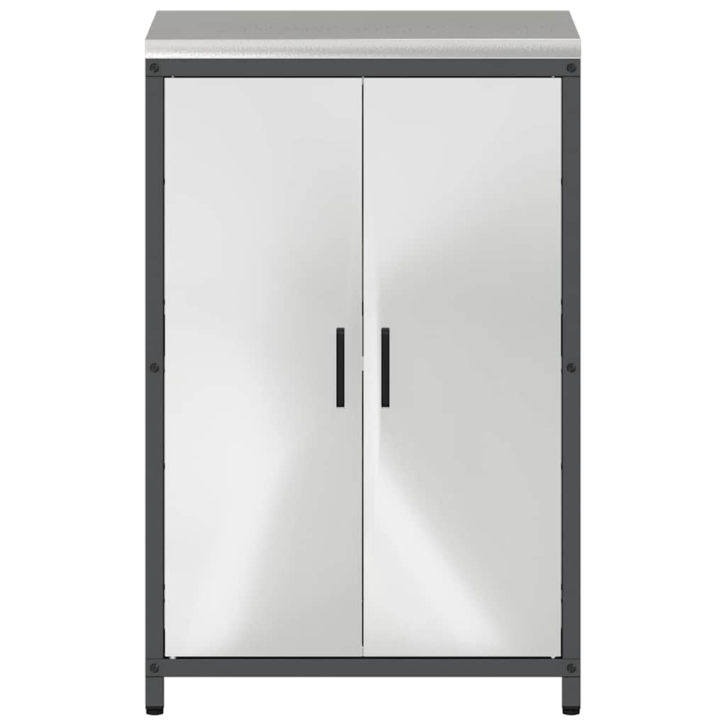 Kjøkkenoppbevaring HATTEM Sølv 60 x 50 x 92 cm Stål