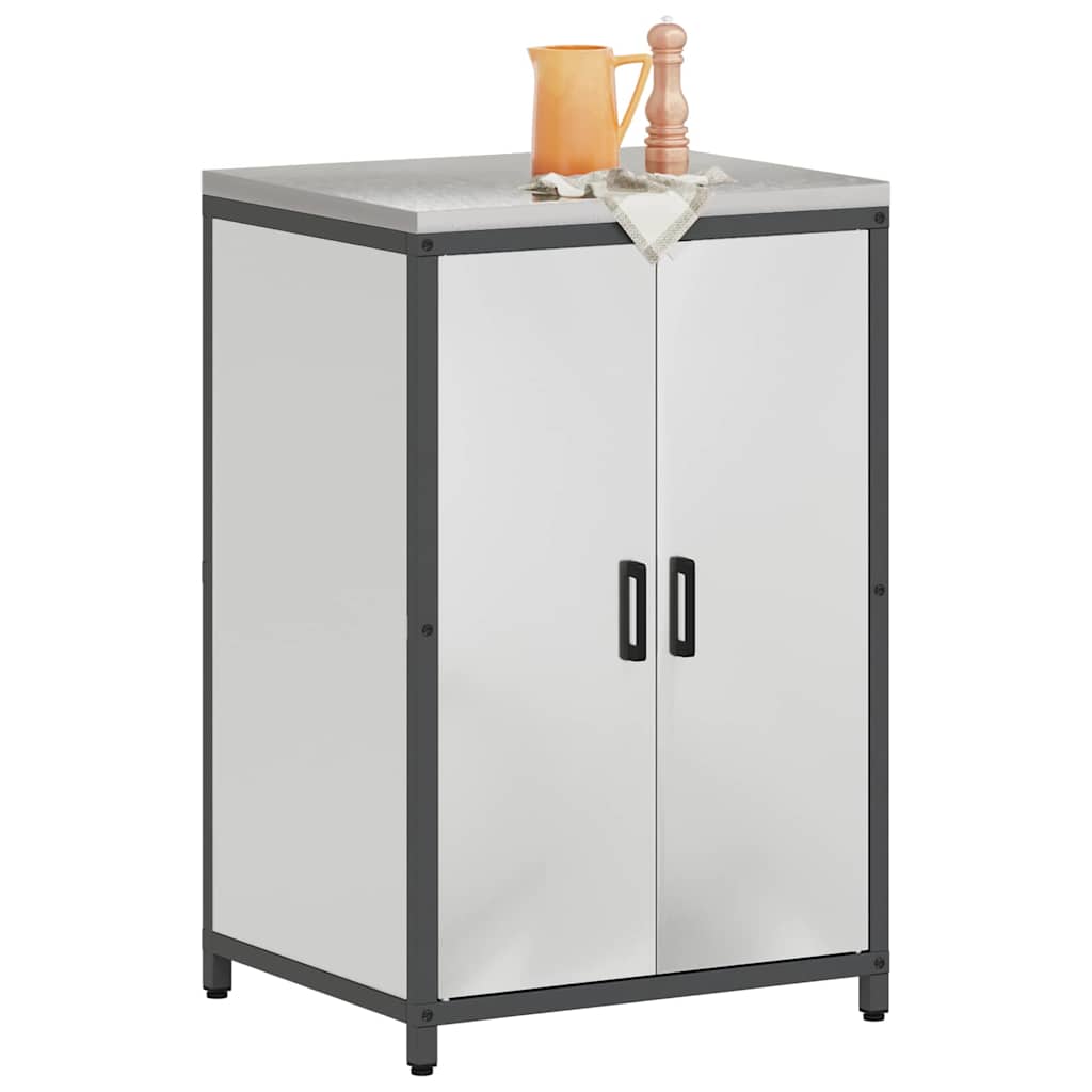 Kjøkkenoppbevaring HATTEM Sølv 60 x 50 x 92 cm Stål