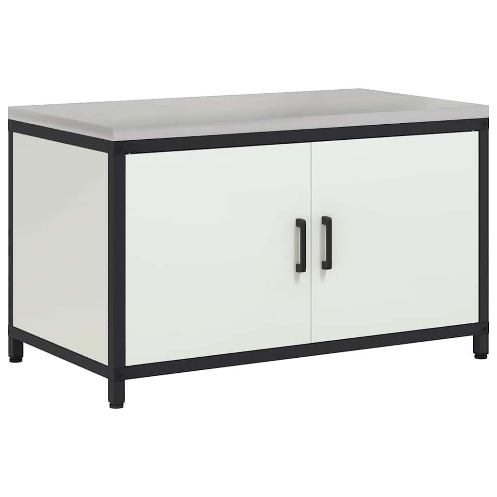 Kjøkkenoppbevaring HATTEM Hvit 90 x 50 x 53 cm Stål