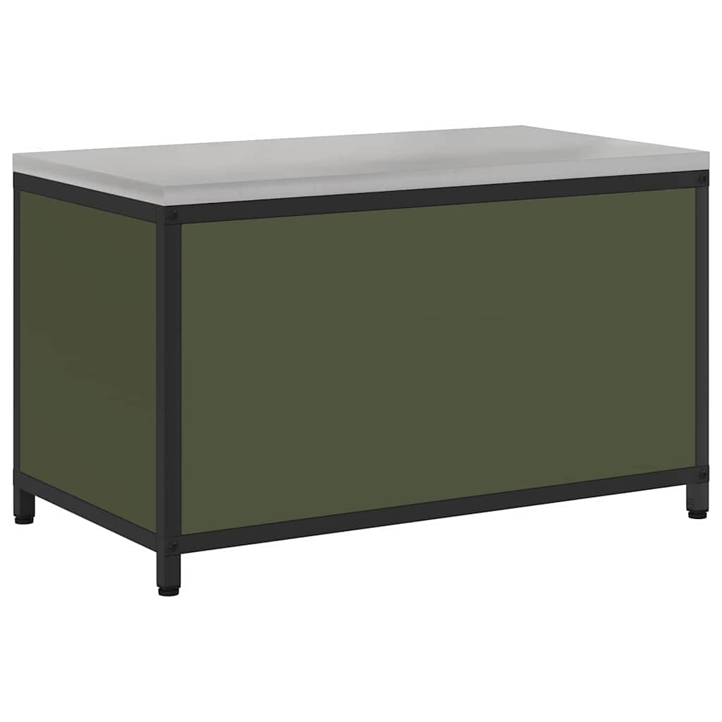 Kjøkkenoppbevaring HATTEM Olivengrønn 90 x 50 x 53 cm Stål