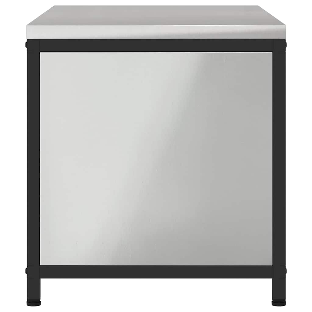 Kjøkkenoppbevaring HATTEM Sølv 90 x 50 x 53 cm Stål