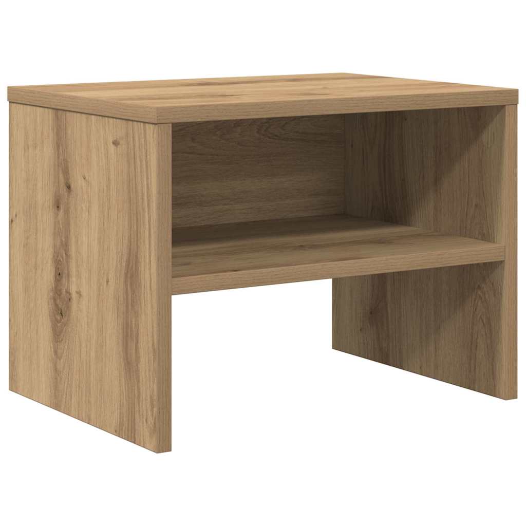 Nattbordskap 2 pcs artisan eik 40 x 40 x 30 cm Konstruert tre