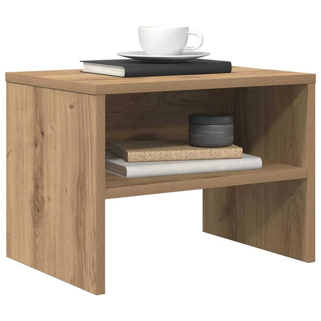 Nattbordskap 2 pcs artisan eik 40 x 40 x 30 cm Konstruert tre